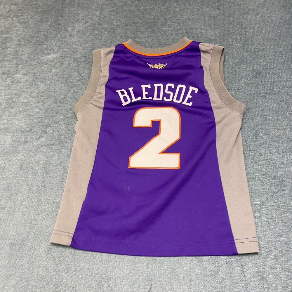 Adidas Phoenix Suns Basketball Jersey Mens Small Purple Eric Bledsoe #2 Athletic